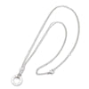 Secondhand Cartier Love Circle Silver White Gold Jewelry