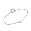Secondhand Cartier Love Circle Silver White Gold Jewelry