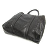 Secondhand Gucci imprime Black Leather Bag