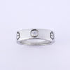 Secondhand Cartier Love Silver Platinum Jewelry