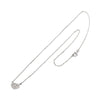 Secondhand Cartier C heart Silver White Gold Jewelry