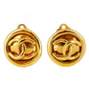 Secondhand Chanel Coco Mark Gold Plated Jewelry