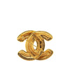 Secondhand Chanel Coco Mark Gold Plated Jewelry