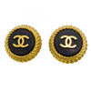 Secondhand Chanel Coco Mark Brown Gold Plated Jewelry