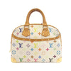 Secondhand Louis Vuitton Alma White Canvas, Leather Bag
