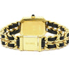 Chanel Premiere Rock Quartz Watch Plated Metal and Leather
