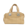 Secondhand Chanel Chocolate bar Beige Leather Bag