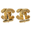 Secondhand Chanel Coco Mark Gold Plated Jewelry