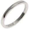 Secondhand Cartier Classic Wedding Silver Platinum Jewelry