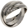 Secondhand Cartier Trinity Silver White Gold Jewelry