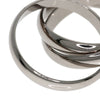 Secondhand Cartier Trinity Silver White Gold Jewelry