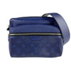 Secondhand Louis Vuitton Taiga Navy Leather Bag