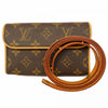 Secondhand Louis Vuitton Felicie Brown Canvas Bag