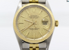 Rolex Oyster Perpetual Datejust Floral Motif Automatic Watch White Gold with Diamond Dial