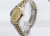 Rolex Oyster Perpetual Datejust Floral Motif Automatic Watch White Gold with Diamond Dial
