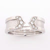 Secondhand Cartier 2C C2 Silver White Gold Jewelry