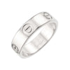 Secondhand Cartier Love Silver White Gold Jewelry