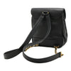 Secondhand Chanel Coco Mark Black Leather Bag