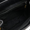 Secondhand Chanel Coco Mark Black Leather Bag