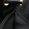 Secondhand Chanel Coco Mark Black Leather Bag