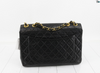 Chanel Chanel Matelassé Cuir Noir Black leather
