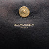 Saint Laurent Suede Monogram Kate Tassel Clutch Secondhand