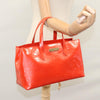 Secondhand Louis Vuitton Wilshire Orange Patent Leather Bag
