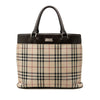 Burberry House Check Canvas Tote Secondhand