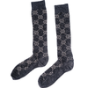 Secondhand Gucci Lurex Knit GG Monogram Sock Set - '20s