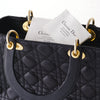 Secondhand Dior Medium Lady Vintage Cannage Nera - '90s