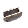 Giorgio Armani Brown Crocodile Leather Clutch - '80s Second hand