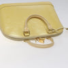 Secondhand Louis Vuitton Alma Yellow Patent Leather Bag