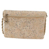 Secondhand Chanel Flap bag Gold Leather