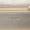 Chanel CC Satin Diamond Stitch Wallet On Chain Secondhand
