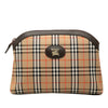 Burberry Haymarket Check Canvas Clutch Secondhand