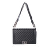 Secondhand Chanel Boy Medium Quilted Leather Shoulder Bag - '10s