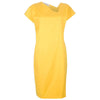 Gianni Versace Yellow Cotton Dress - '80s Second hand