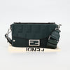 Secondhand Fendi Baguette Green Leather Bag