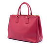 Prada Large Saffiano Lux Galleria Double Zip Satchel Secondhand