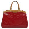 Secondhand Louis Vuitton Bréa Red Patent Leather Bag