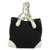 Secondhand Chanel Cc Black Canvas Bag
