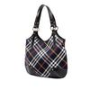 Burberry Supernova Check Nylon Hobo Secondhand