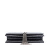 Saint Laurent Metallic Mesh Monogram Tassel Kate Wallet on Chain Secondhand