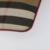 Secondhand Burberry Nova Check Beige Canvas Bag