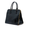 Secondhand Prada Saffiano Vernice Open Pyramid Convertible Tote