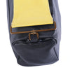 Secondhand Prada Spring/Summer 2001 Black and Yellow Leather Shoulder Bag - '00s