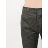 Romeo Gigli Grey Damask Trousers - 2000s Second hand