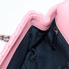 Secondhand Chanel Single flap Pink Leather Bag