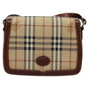 Secondhand Burberry Nova Check Beige Canvas Bag