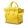 Celine Mini Drummed Calfskin Luggage Tote Secondhand